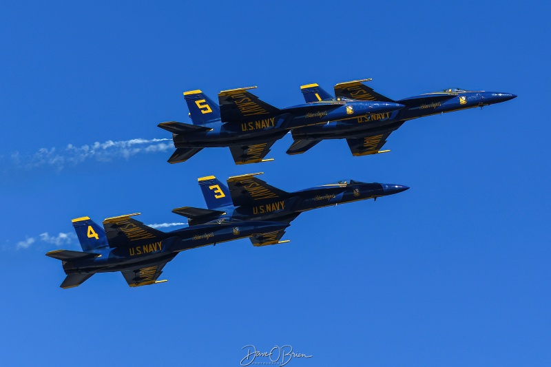 Blue Angel 4 ship 
Blue Angels / NAS Pensacola, FL
9/4/25
Keywords: Military Aviation, KPSM, Pease, Portsmouth Air Show 2025, Blue Angels, F/A-18E
