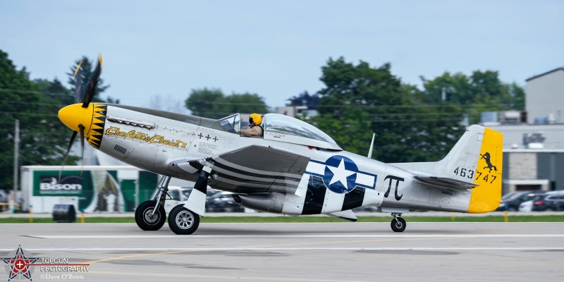 Charlottes Chariot II P-51D Mustang
Charlottes Chariot II 
N251CS / P-51D Mustang
7/23/24
Keywords: KOSH, Oshkosh, Wittman Regional Airport, Vintage Aircraft, World War II, P-51D Mustang, General Aviation, EEA Airventure