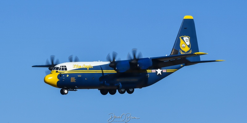 Fat Albert in to land
170000 / C-130J	
Blue Angels / NAS Pensacola, FL
9/4/25
Keywords: Military Aviation, KPSM, Pease, Portsmouth Air Show 2025, Blue Angels, Fat Albert, C-130J