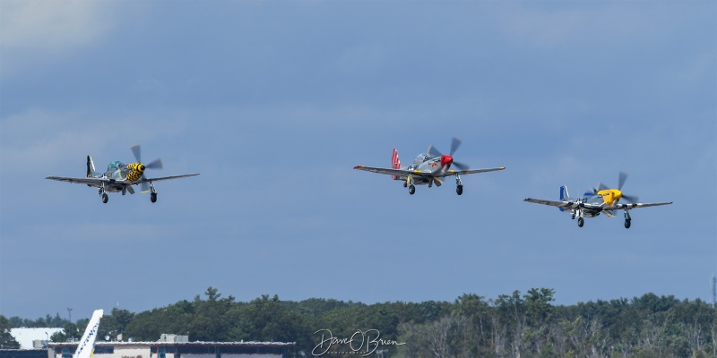 Jack Aces Demo Team
The Little Witch 
N51LW / P-51D
Mad Max  
NL51MX / TF-51D
Cheryl Lynn	
N5444V / P-51D
9/5/25
Keywords: Military Aviation, KPSM, Pease, Portsmouth Air Show 2025, Jack Aces Demo Team, P-51 Mustang
