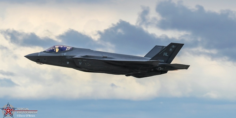 F-35A Lightning Demo
20-5585 / F-35A 
421st FS / Hill AFB, UT
7/23/24
Keywords: Military Aviation, KOSH, Oshkosh, Wittman Regional Airport, F-35 Demo, EEA Airventure