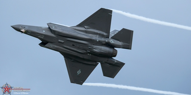 F-35A Lightning Demo
20-5585 / F-35A 
421st FS / Hill AFB, UT
7/23/24
Keywords: Military Aviation, KOSH, Oshkosh, Wittman Regional Airport, F-35 Demo, EEA Airventure