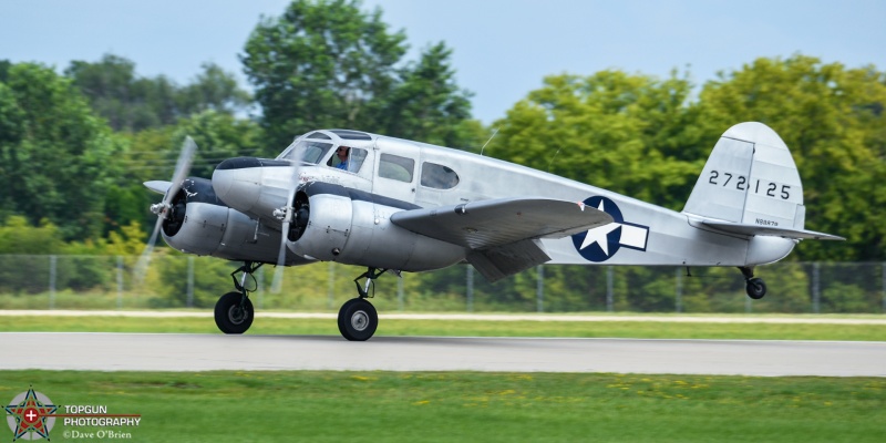 Bobcat UC-78C 
N88878 UC-78C
7/23/24
Keywords: KOSH, Oshkosh, Wittman Regional Airport, General Aviation, EEA Airventure