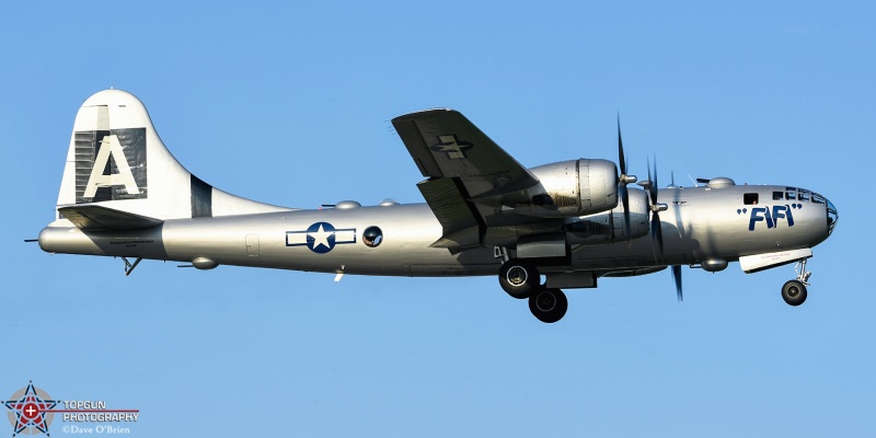 B-29 Fifi lifting off for the Evening show
N529B / B-29A		
Commemorative Air Force / 44-62070
7/24/24
Keywords: KOSH, Oshkosh, Wittman Regional Airport, Vintage Aircraft, World War II, General Aviation, EEA Airventure