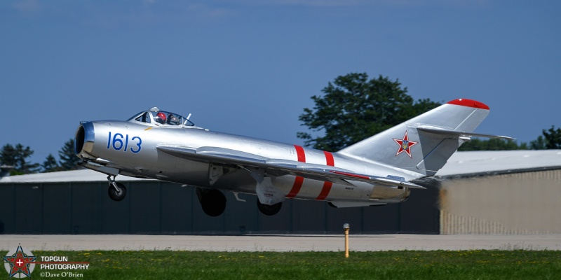 MIG-17H 1613
NX917F / MIG-17H 1613
7/24/24
Keywords: KOSH, Oshkosh, Wittman Regional Airport, Vintage Aircraft, Vietnam Aircraft, MIG-17, General Aviation, EEA Airventure