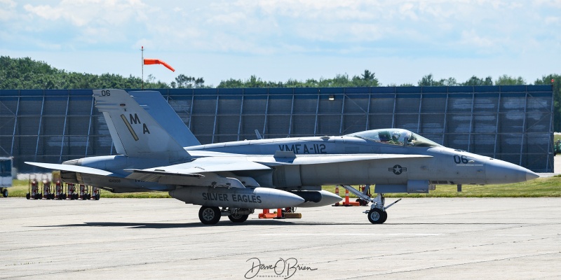 COWBOY12
164968 / FA-18C	
VMFA-112 / NAS JRB Fort Worth, TX
6/27/25
Keywords: Military Aviation, KPSM, Pease, Portsmouth Airport, F/A-18C, VMFA-112