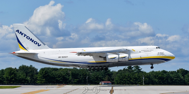 ADB824
 UR-82027 / AN-124	
Volga-Denpr / Leipzig, Germany
8/10/24
Keywords: KPSM, Pease, Portsmouth Airport, Antonov Airlines, AN-124