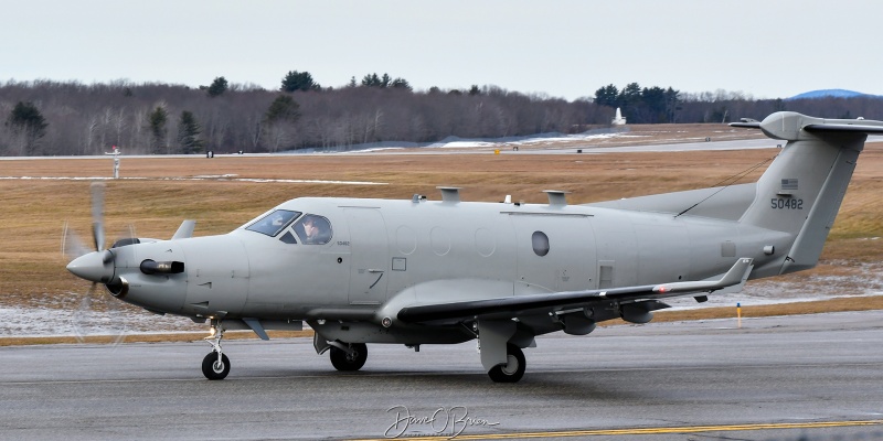 AGREE34
05-0482 / U-28A	
318th SOS / Cannon AFB, NM
1/10/26
Keywords: Military Aviation, KPSM, Pease, Portsmouth Airport, 318th SOS, U-28A