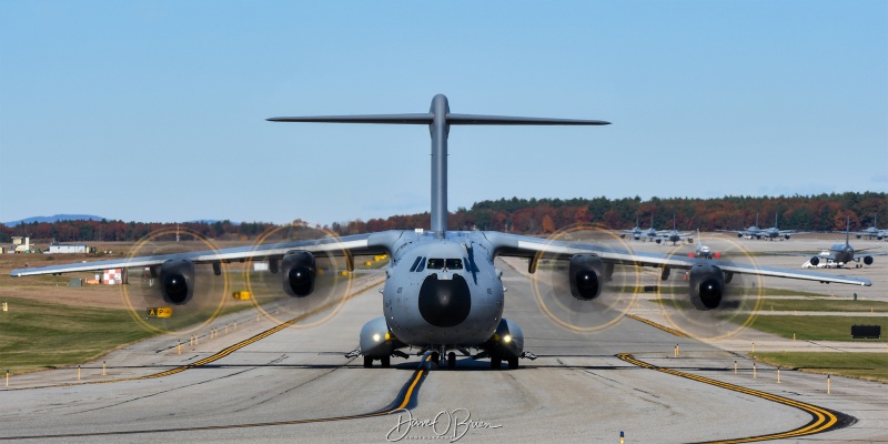 ASCOT4213
ZM402 / A400M	
24/30/70sq / RAF Brize Norton, UK
10/27/24
Keywords: Military Aviation, KPSM, Pease, Portsmouth Airport, RAF, A400