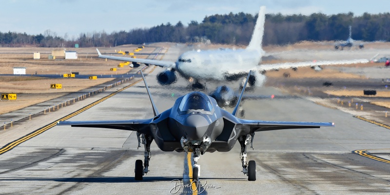 ASCOT9651
ZM168 / F-35B	
617 Squadron / RAF Marham, Norfolk, UK
3/16/24
Keywords: Military Aviation, KPSM, Pease, Portsmouth Airport, RAF, F-35B, 617sq