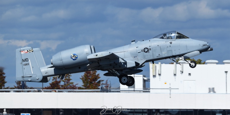 AXEMAN12
78-0683 / A-10C	
104th FS / Warfield ANGB, MD
10/3/24
Keywords: Military Aviation, KPWM, Portland Jetport, A-10A Warthog, 104th FS