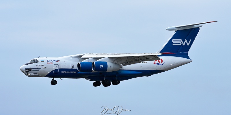 AZQ3004
4K-AZ100 / Il-76TD-90VD	
Silk Way Airlines
3/15/26
Keywords: Military Aviation, KPSM, Pease, Portsmouth Airport, IL-76, Silk Way Airlines