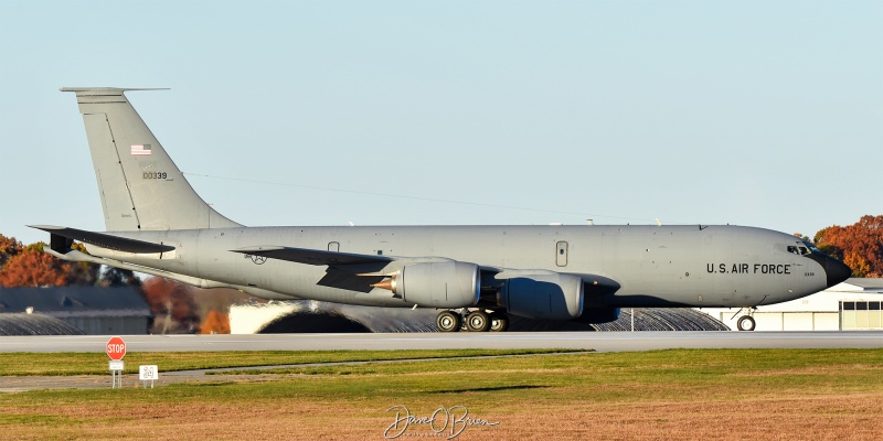 BLUE35
60-0339 / KC-135R	
92nd ARW / Fairchild AFB, WA
10/25/24
Keywords: Military Aviation, KPSM, Pease, Portsmouth Airport, KC-135R, 92nd ARW