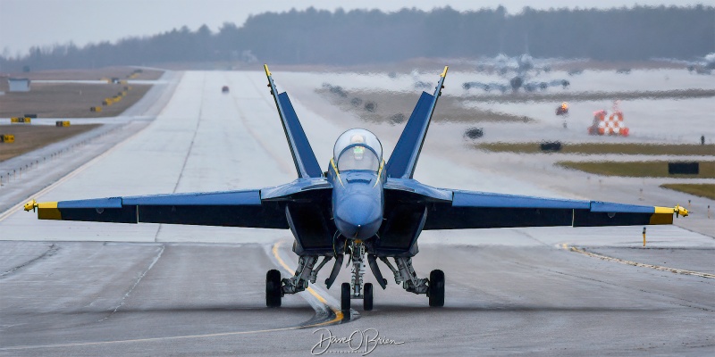 BLUE ANGEL 7	
165885 / F/A-18F	
Blue Angels / NAS Pensacola, FL
11/26/24
Keywords: Military Aviation, KPSM, Pease, Portsmouth Airport, F/A-18D, Blue Angels