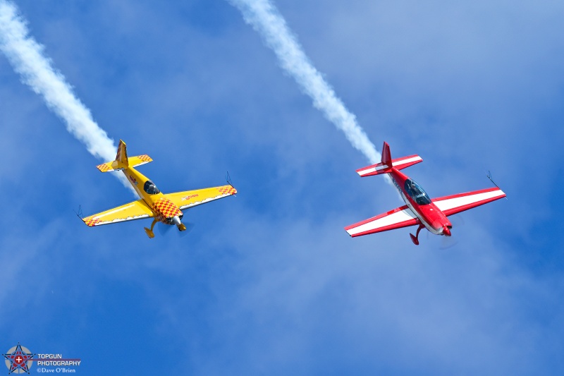 Bill Stein & Matt Chapman
N414GM / Extra 330SX
N264EX / Extra 300/L
7/23/26
Keywords: KOSH, Oshkosh, EAA Air Adventure, Air Show