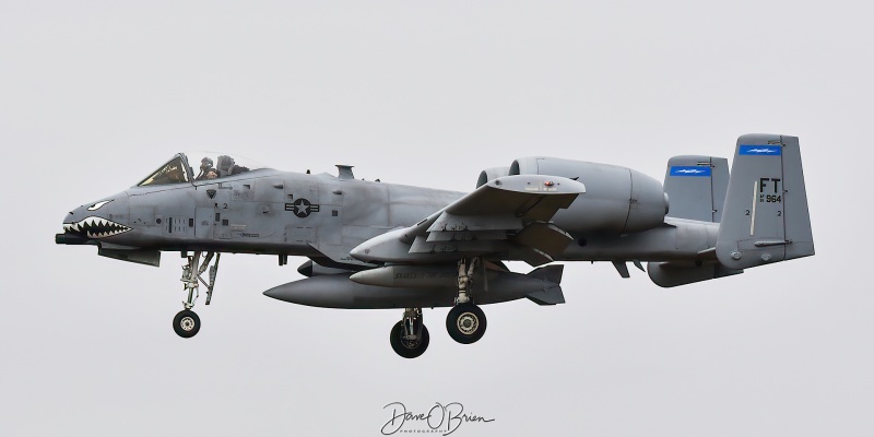 CLAW11 Lead
81-0964 / A-10C	
74th FS / Moody AFB, GA
9/21/24
Keywords: Military Aviation, KPSM, Pease, Portsmouth Airport, A-10 Warthog, 74th FS