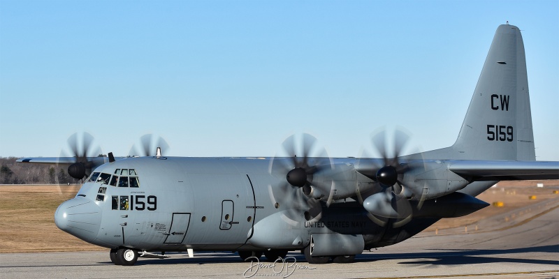 CONVOY3145
165159 / C-130T	
VR-54 / NASJRB New Orleans, LA
12/14/24
Keywords: Military Aviation, KPSM, Pease, Portsmouth Airport, US Navy, C-130T, VR-54