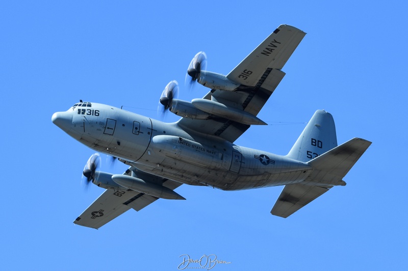 CONVOY3617
165316 / KC-130T	
VR-64 / JB McGuire–Dix–Lakehurst, NJ

Keywords: Military Aviation, KPSM, Pease, Portsmouth Airport, KC-130T, VR-64