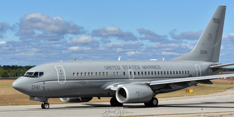 CONVOY4108	
170041 / C-40A	
VMR-1 / NAS JRB Fort Worth, TX
9/29/24
Keywords: Military Aviation, KPSM, Pease, Portsmouth Airport, US Marines, C-40 Clipper, VMR-1