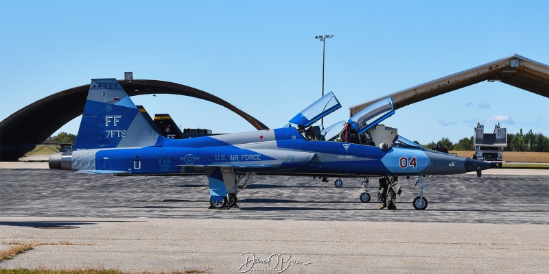 CROCK1
68-8204 / T-38A	
7th FTS / JB Langley–Eustis, VA
10/9/24 
Keywords: Military Aviation, KPSM, Pease, Portsmouth Airport, T-38 Talon, 7th FTS