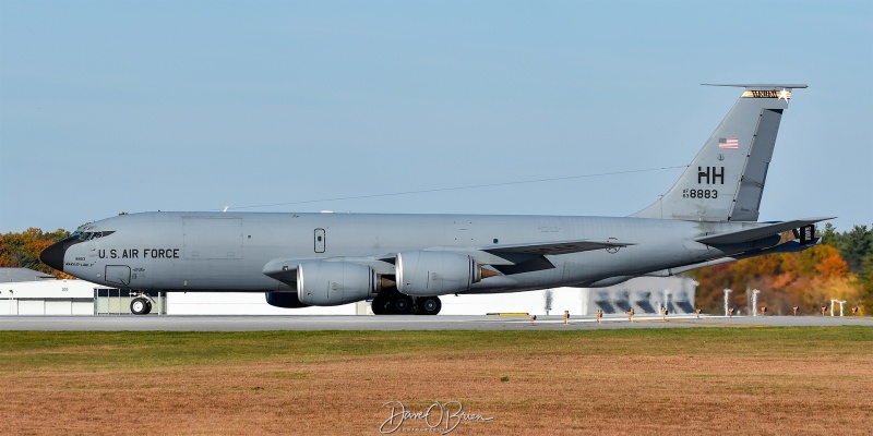 FLAM41	
63-8883 / KC-135R	
203rd ARS / JB Pearl Harbor–Hickam, HI
10/21/24
Keywords: Military Aviation, KPSM, Pease, Portsmouth Airport, KC-135R,