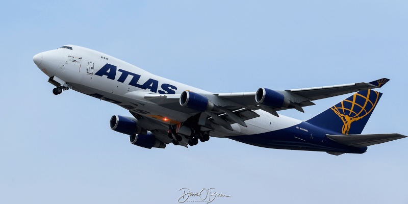 GIANT8753
N499MC / 747-47UF	
Atlas Airlines
4/19/25
Keywords: Military Aviation, KPSM, Pease, Portsmouth Airport, Atlas Airlines, 747