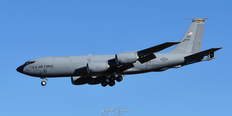 GOLD92
58-0120 / KC-135R	
153rd ARS / Meridian Regional Airport, MS
10/27/24
Keywords: Military Aviation, KPSM, Pease, Portsmouth Airport, KC-135R,