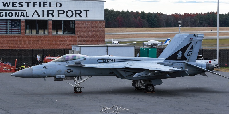 GUN41	
F/A-18E / 68879	
VFA-105 / NAS Oceana, VA
11/2/24
Keywords: Military Aviation, KBAF, Barnes, Westfield Airport, Jets, F/A-18E, VFA-105