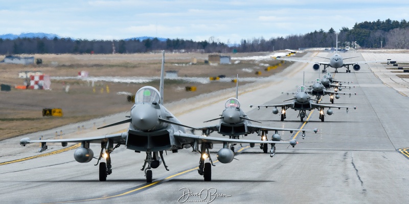 Italian Air Force taxiing up to RW34
4/7/24
Keywords: Military Aviation, KPSM, Pease, Portsmouth Airport, Italian Air Force, Typhoon