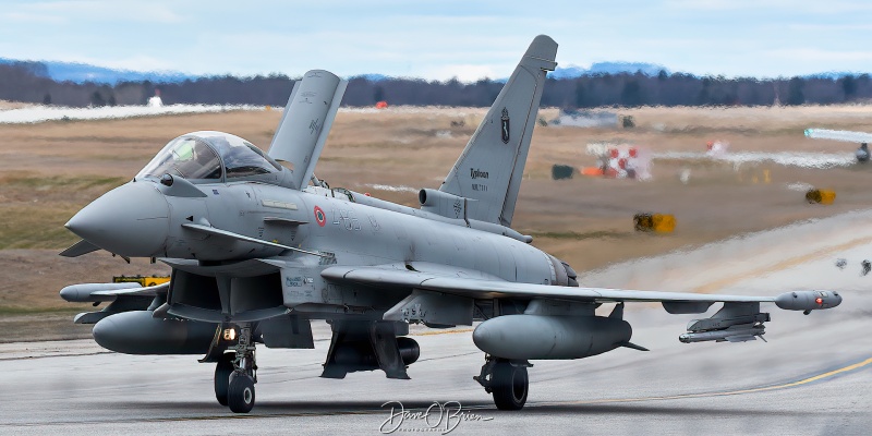 IAM3603 
MM7341 4-66 / F-2000A 
904th Group / Grosseto AB Italy
4/7/24
Keywords: Military Aviation, KPSM, Pease, Portsmouth Airport, Italian Air Force, Typhoon