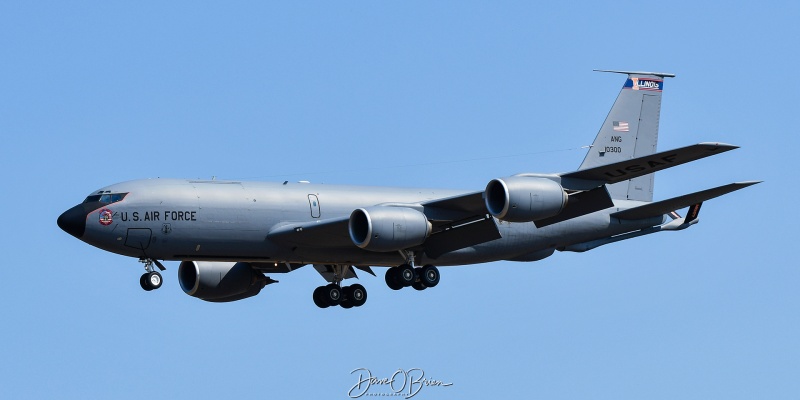 IGOR22
61-0300 / KC-135R	
108th ARS / Scott AFB, IL
9/13/24
Keywords: Military Aviation, KPSM, Pease, Portsmouth Airport, KC-135R, 108th ARS