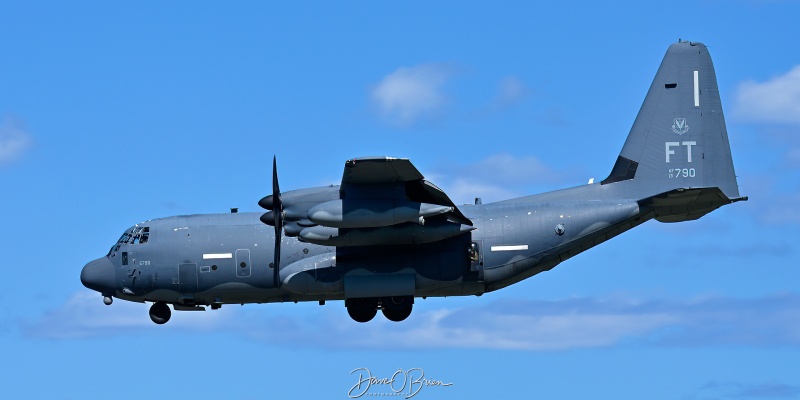 KING33
14-5790 / HC-130J	
71st RQS / Moody AFB, GA
5/7/26
Keywords: Military Aviation, KPSM, Pease, Portsmouth Airport, HC-130J, 71st RQS