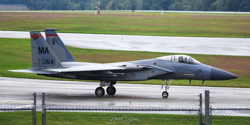 MAFIA
86-0154 / F-15C	
104th FW / Barnes ANGB, MA
9/11/23
Keywords: Military Aviation, KPSM, Pease, Portsmouth Air Show, F-15C, 104th FW