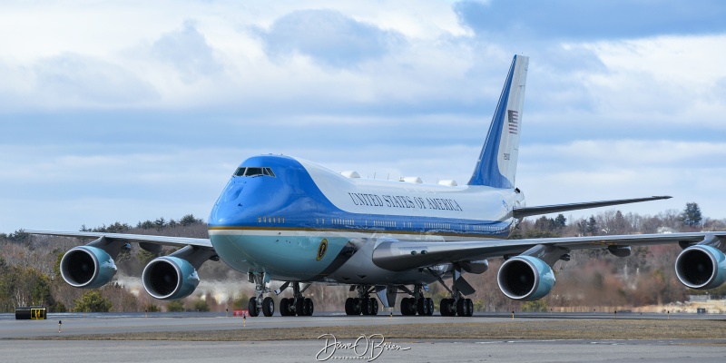 Air Force One arriving at KMHT
I had the pleasure to get on the ramp with the TV media to catch AF1 arrive. 

92-9000 / VC-45	
89th AW / JB Andrews, MD
3/11/24
Keywords: Air Force One, KMHT, Manchester - Boston Airport, Manchester NH, POTUS