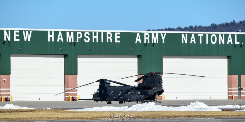 Nightstalker1
12-03790 / MH-47G	
160th SOAR / Fort Campbell, KY
2/24/24
Keywords: Military Aviation, KCON, Concord Airport, MH-47&#039;s, Nightstalkers, 160th SOAR