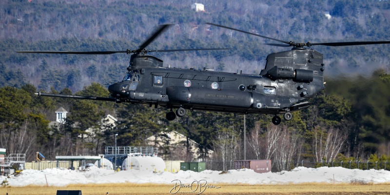 Nightstalker3
05-03760 / MH-47G	
160th SOAR / Fort Campbell, KY
2/24/24
Keywords: Military Aviation, KCON, Concord Airport, MH-47&#039;s, Nightstalkers, 160th SOAR