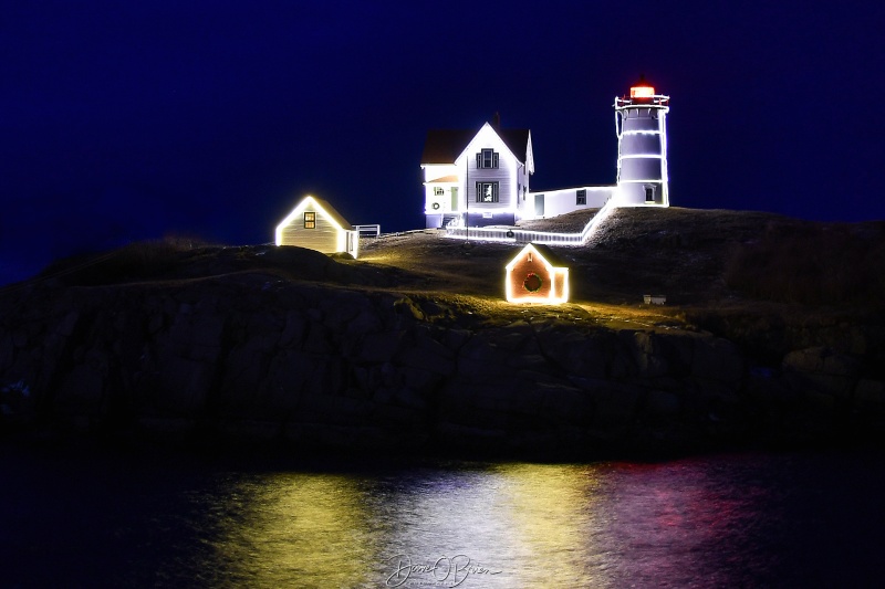 Nubble Lighthouse lit up for Christmas
Nubble LIghthouse
York, ME
1/2/26
Keywords: Nubble Lighthouse, New England Coast, York ME, Lighthouse