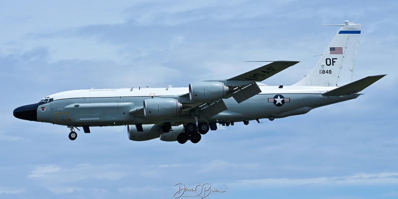 OLIVE32 
64-14848 / RC-135V
38th RS / Offutt AFB, NE
5/31/26
Keywords: Military Aviation, KPSM, Pease, Portsmouth Airport, RC-135V, 38th RS