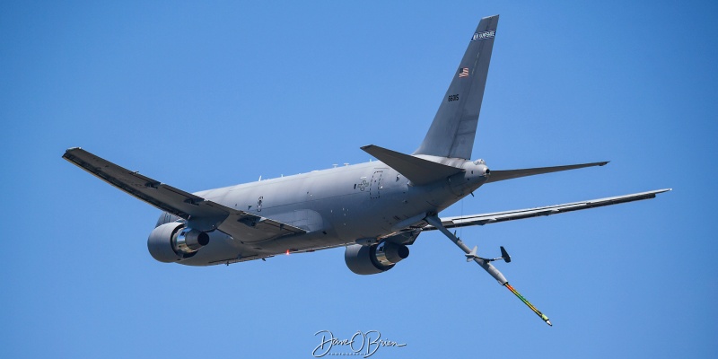 PACK51 performing the KC-46 demo
16-46015 / KC-46A	
157th ARW / Pease ANGB, NH
9/9/23
Keywords: Military Aviation, KPSM, Pease, Portsmouth Air Show, KC-46A, 157th ARW