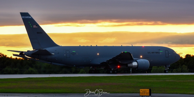 PACK81	
18-46054 / KC-46A	
157th ARW / Pease ANGB, NH
8/20/24
Keywords: Military Aviation, KPSM, Pease, Portsmouth Airport, KC-46A Pegasus, 157th ARW