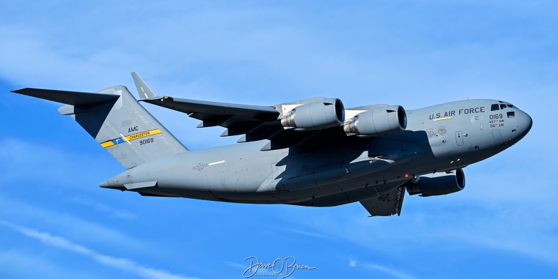 REACH199
99-0169 / C-17A	
437th AW / JB Charleston, SC
9/22/26
Keywords: Military Aviation, KPSM, Pease, Portsmouth Airport, C-17, 437th AW