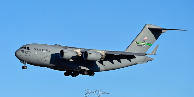 REACH436
09-9209 / C-17A	
62nd AW / JB Lewis–McChord, WA
1/16/26
Keywords: Military Aviation, KPSM, Pease, Portsmouth Airport, C-17, 62nd AW
