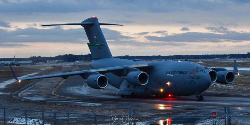 REACH460
10-0216 / C-17A	
62nd AW / JB Lewis–McChord, WA
1/9/26
Keywords: Military Aviation, KPSM, Pease, Portsmouth Airport, C-17, 62nd AW