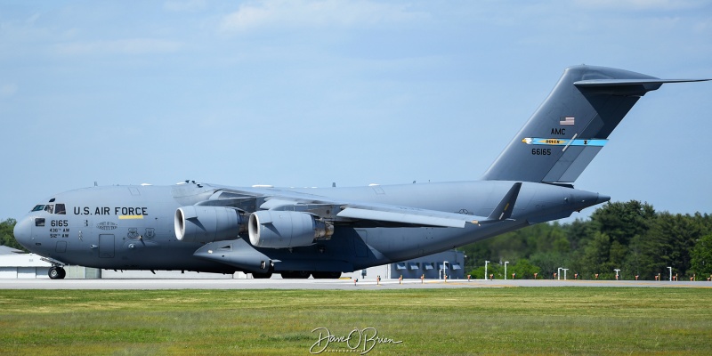 REACH684
06-6165 / C-17A	
3rd AS / Travis AFB, CA
5/24/24
Keywords: Military Aviation, KPSM, Pease, Portsmouth Airport, C-17, 3rd AS, US Air Force