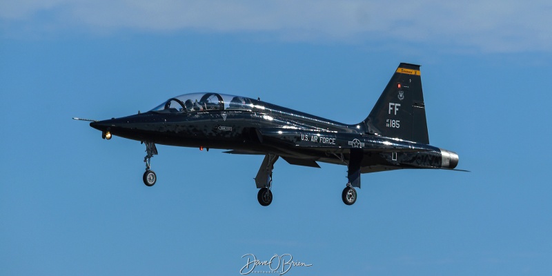 SWAMP02
68-8185 / T-38A	
7th FTS / JB Langley–Eustis, VA
11/9/24
Keywords: Military Aviation, KPSM, Pease, Portsmouth Airport, T-38 Talon, 7th FTS