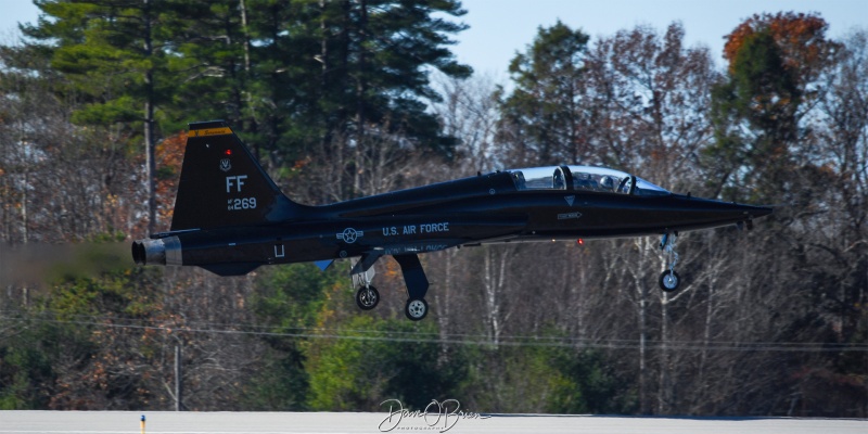 SWAMP04
64-13269 / T-38A	
7th FTS / JB Langley–Eustis, VA
11/8/24
Keywords: Military Aviation, KPSM, Pease, Portsmouth Airport, T-38 Talon, 7th FTS