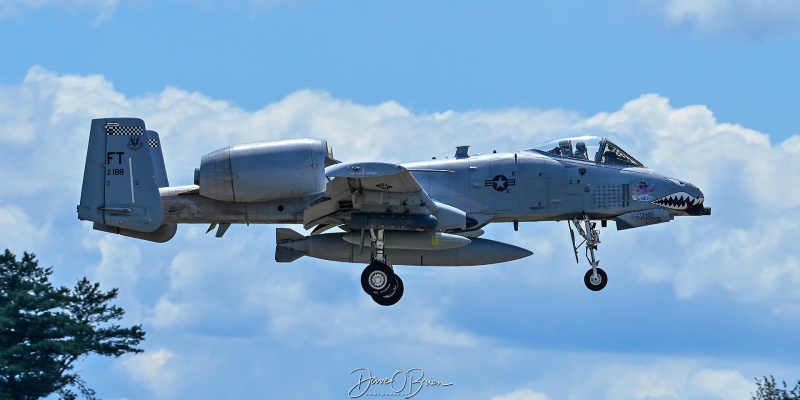 TABOR21 
80-0188 / A-10C
75th FS / Moody AFB, GA
6/15/26
Keywords: Military Aviation, KPSM, Pease, Portsmouth Airport, A-10C Warthog, 75th FS