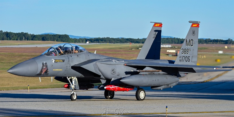 TBOLT24
88-1705 / F-15E	
389th FS / Mountain Home AFB, ID
9/19/26
Keywords: Military Aviation, KPSM, Pease, Portsmouth Airport, F-15E, 389th FS