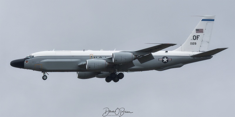 TOPCAT29
62-4129 / TC-135W	
38th RS / Offutt AFB, NE
6/28/25
Keywords: Military Aviation, KPSM, Pease, Portsmouth Airport, TC-135W, 38th RS