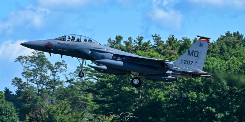 TREND11
87-0207 / F-15E	
389th FS / Mountain Home AFB, ID
9/18/26
Keywords: Military Aviation, KPSM, Pease, Portsmouth Airport, F-15E, 389th FS